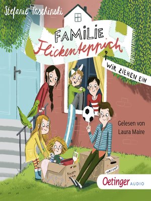 cover image of Familie Flickenteppich 1. Wir ziehen ein